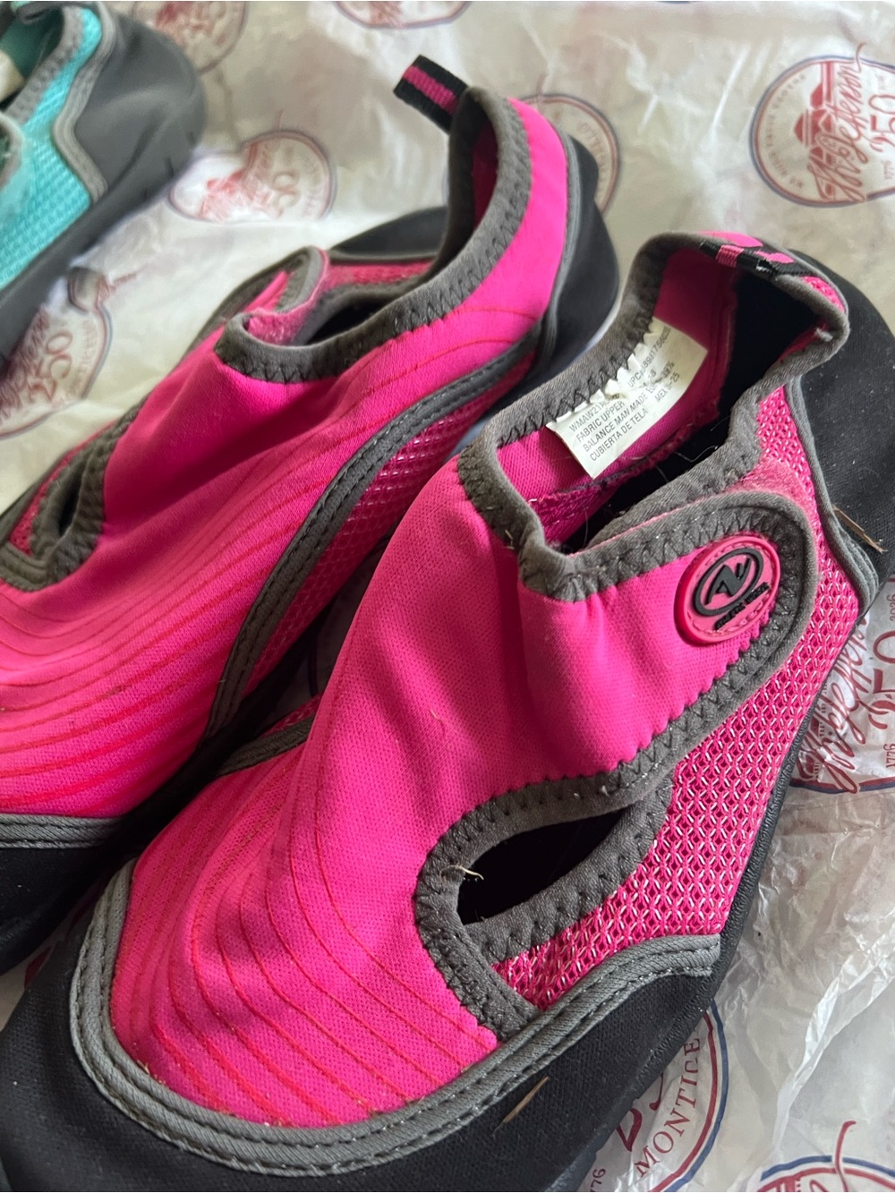 Water Shoe Slip-On in Bright Pink - Picture 2 of 4